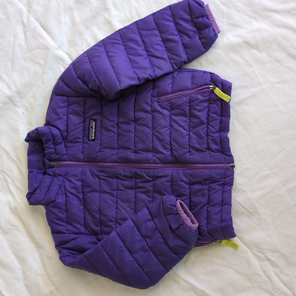 Patagonia Toddler Down Sweater Jacket - Purple